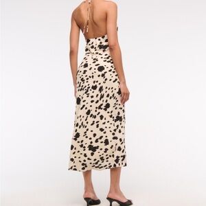 Abercrombie & Fitch Cowprint Backless Dress